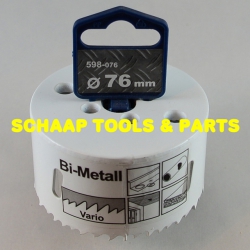 Gatzaag HSS Bi-metaal 76 mm | 598-076